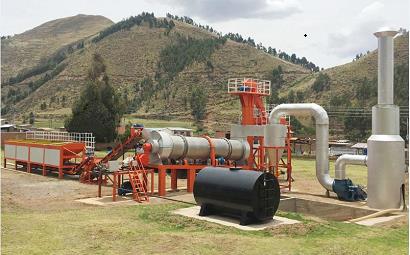 Malaysia drum asphalt mixing plant